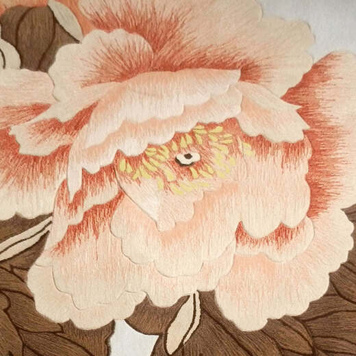 海马地毯 中式 花朵 古典 新西兰羊毛手工地毯 客厅茶几沙发卧室书房定制地毯HM-1047 定制预售1.6Mx2.3M