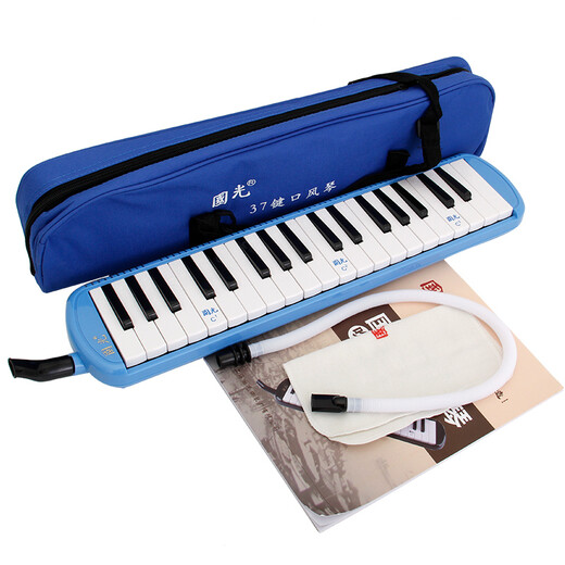 
Guoguang 37-key teaching recommended classroom designated organ blue (canvas soft packaging/playing instructions)
