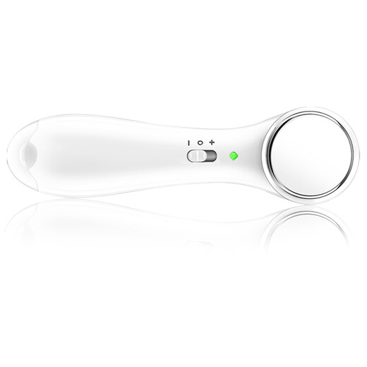 Anshang Anshang instrumento de importación instrumento de belleza recargable elevación con detección de temperatura microcorriente electrónica desmaquillante facial y de ojos luz roja y azul masaje de fotones limpieza exportación radiofrecuencia artefacto de pliegue nasolabial vibración blanca importación y exportación baterías de 10 botones