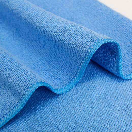 Bingxingmeng housekeeping cleaning rag absorbs water, does not shed lint, thickened towel, wipes glass, wipes floor, wipes tablecloth, cleans kitchen, strong water absorption, purple 30*70, thickened 10 pieces