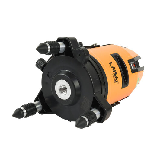 
LAiSAi five-line laser level infrared marker red light level strong light spot can be slanted LS686 3-line red light LS607 standard configuration