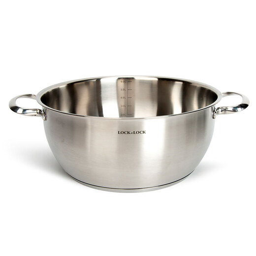 LOCK&LOCK 28CM two-layer steamer set 304 stainless steel LCM2287SW-2