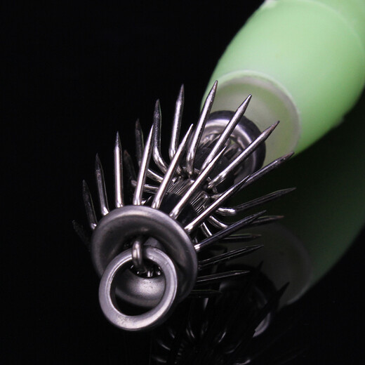 Weihe luminous squid hook for fishing octopus hook, night fishing double row 8-claw hook, umbrella hook, fluorescent wood shrimp sea fishing hook, luminous squid hook