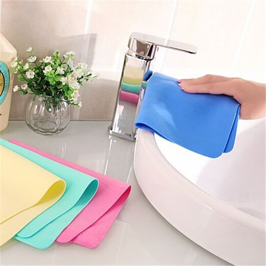 Yibao multi-purpose towel absorbent towel pet bath cleaning absorbent towel quick-drying towel 1 imitation deerskin towel 43*33cm barrel