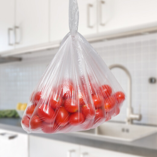 Miaojie vest-style fresh-keeping bag food bag large 2-roll combination pack 280 pieces can be carried and easily knotted