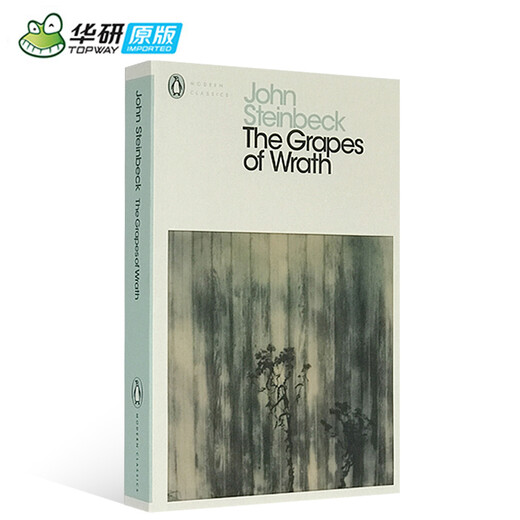 愤怒的葡萄 英文原版 The Grapes of Wrath 约翰·斯坦贝克长篇小说 Steinbeck, John 企鹅现代经典 蓝思阅读指数680L