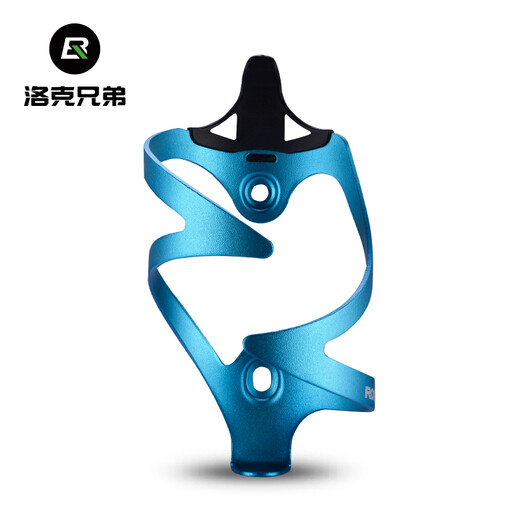 ROCKBROS Bicycle Aluminum Water Bottle Cage Integrated Mountain Bike Water Cup Holder Cycling Equipment Bicycle Accessories Unilateral Style - Red (With Screws + Tools)