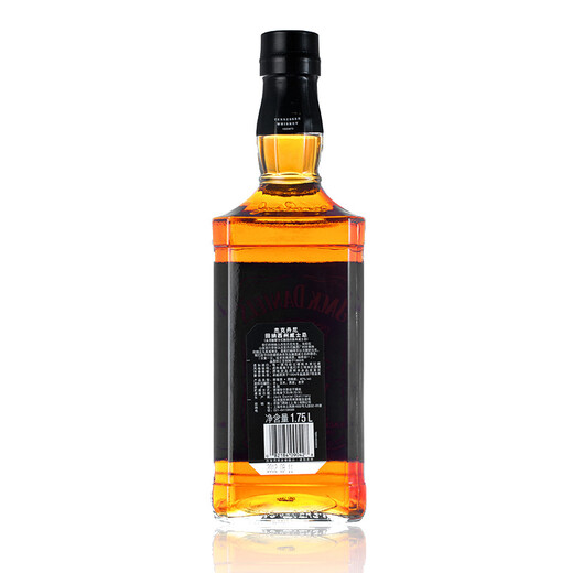 杰克丹尼（Jack Daniels）黑标1.75L  美国田纳西州  调和型  威士忌