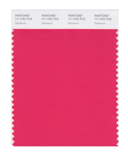 
PANTONE/Pantone/Collection Clothing and Home Furnishings 17-1740 to 17-2601TCX Cotton Version Single Color Card 17-1753X