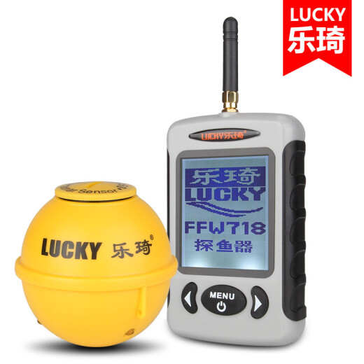 乐琦声纳探鱼器 无线水下鱼群探测器找鱼器 FFW718