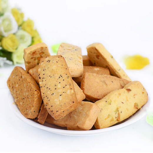 Congmingxiaoxiong Hongkong importierte Jenny Cookies Smart Bear Cookies acht Geschmacksrichtungen 690g Porzellankekse