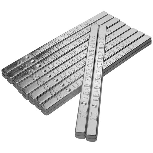 Osbon lead-free tin bar Yunnan tin ingot 99.3% high purity environmentally friendly solder bar solder bar 63a leaded tin bar low melting point electrical welding tin block tin bar high oxidation resistance Sn99.3Cu0.7 lead-free tin bar SGS certification 500 grams