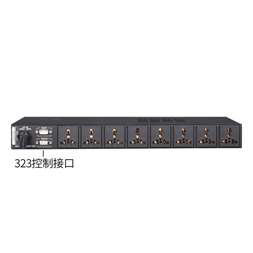 MEIMI 232 central control sequencer 10-channel power supply sequencer intelligent central control power supply controller with serial port central control machine with screen power supply sequencer M8208-10 channels with 232 control sequencer