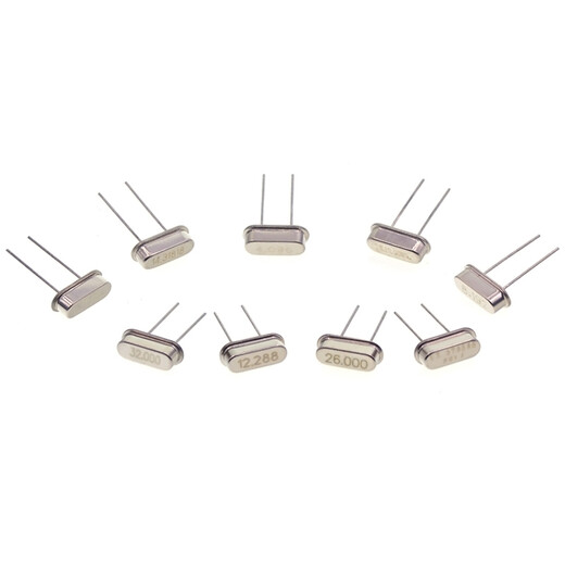 TaoTimeClub quartz crystal oscillator plug-in two-pin HC-49S passive clock crystal 3.579545MHz-40MHz 13.560M plug-in two-pin (5 pieces)