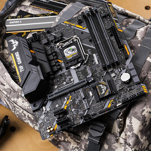Asus (ASUS) TUF B360M-PLUS GAMING S Gaming Motherboard Support CPU 9100F/9400F/9500/9700F (Intel B360/LGA 1151)