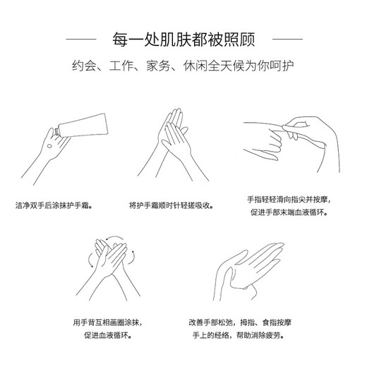 Longliqi snake oil fruit acid hand cream 100g men and women moisturizing aromatic refreshing hand cream autumn and winter portable pack