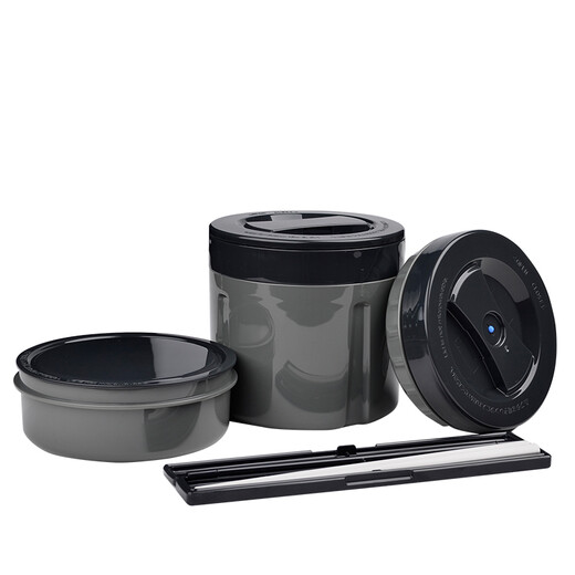 THERMOS insulated lunch box student insulated lunch box imported high-end lunch box with insulated outer barrel JBG-2000