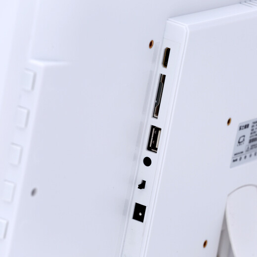 Lexlia HD digitaler Fotorahmen 21,5 Zoll IPS hochauflösendes 1920*1080 HD elektronisches Fotoalbum Wandmontage-Player 21,5 Zoll weiß kostenloser 32G USB-Stick + Wandmontagetafel