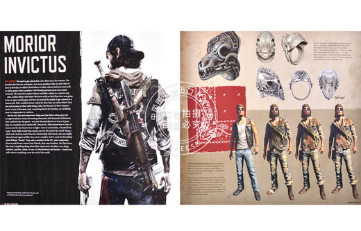 现货 往日不在设定集 英文原版 ART OF DAYS GONE HC Ps4游戏大作往日