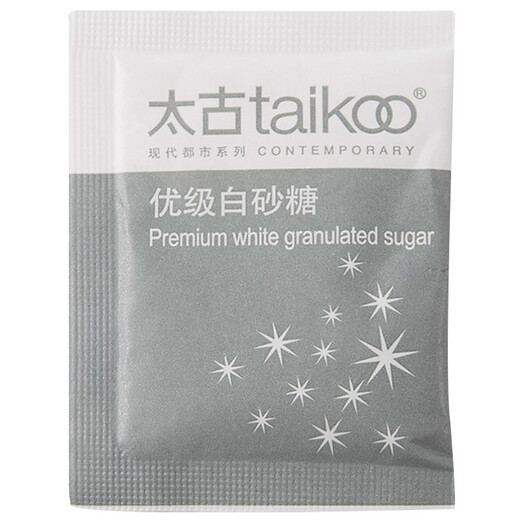 Taikoo (taikoo) high-grade white sugar bag coffee sugar bag coffee mix sugar bag milk tea companion sugar seasoning bag small bag 424 packs/bag [Stopper Good Choice 848 packs] 5g/bag
