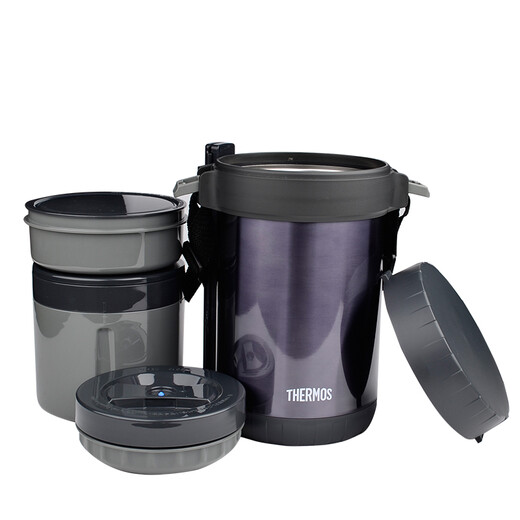 THERMOS insulated lunch box student insulated lunch box imported high-end lunch box with insulated outer barrel JBG-2000
