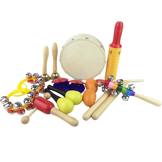 
Orff Percussion Instrument Combination 10-piece Set Gift Box Packaging TJ10-1 Orff World (Orff world)