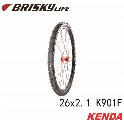 
Jianda/KENDA 26-inch 1.95 2.1 2.35 4.0 Full pattern mountain bike tire Snow bike inner tube K1047 26x1.95 60TPI