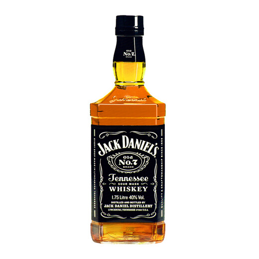 杰克丹尼（Jack Daniels）黑标1.75L  美国田纳西州  调和型  威士忌