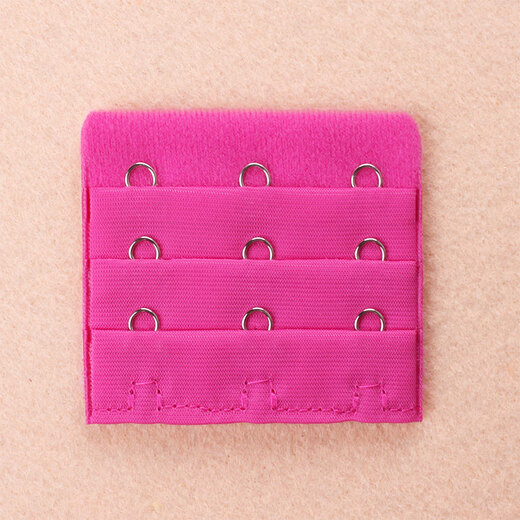 
Wantao large three-breasted buckle lengthened 3 rows of underwear buckle spacing 1.9cm extended bra connection belt 5.5 extension belt accessories light skin color