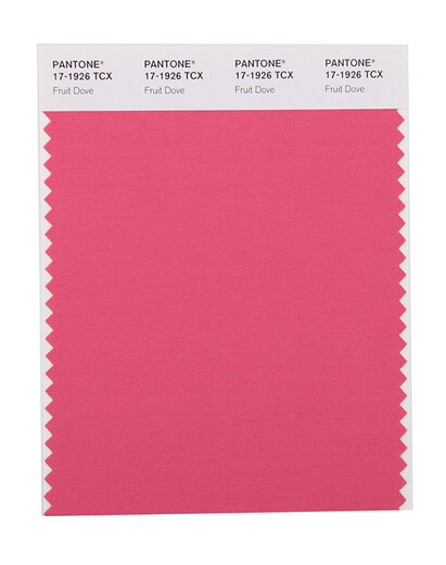 PANTONE/潘通/彩通 服裝家居 17-1740至17-2601TCX 棉布版单张色卡 17-1926X