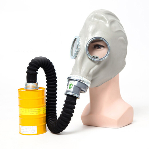 Tangfeng gas mask chemical toxic gas fire mask anti-organic gas mask fire escape mask gas mask for spray painting respiratory mask mask + catheter + No. 1 filter tank