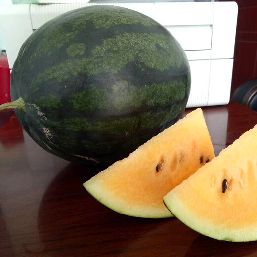 Zhongke Maohua vegetable and fruit seeds Rainbow No. 2 gift watermelon seeds super sweet small pulp delicate picking garden seeds Rainbow No. 2 100 capsules 5 packs