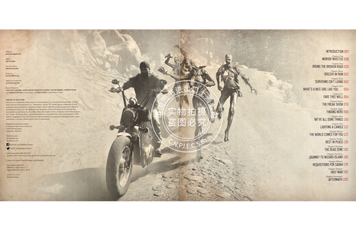 现货 往日不在设定集 英文原版 ART OF DAYS GONE HC Ps4游戏大作往日