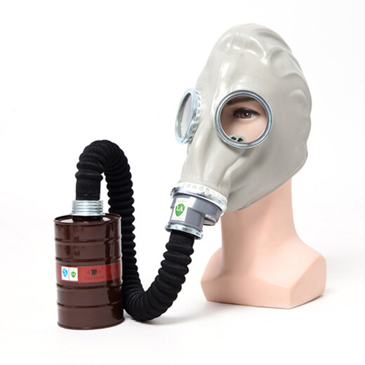 Tangfeng gas mask chemical toxic gas fire mask anti-organic gas mask fire escape mask gas mask for spray painting respiratory mask mask + catheter + No. 1 filter tank