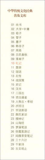 [微瑕旧书]中华传统文化经典普及文库：礼记97875008**684[介意慎拍]