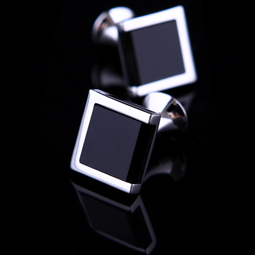 KFLK men's cufflinks, shirt cuff nails, metal cuff nails, French button nails, business shirt buttons, cufflinks classic version (button feet cannot be bent)