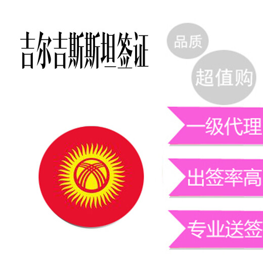深圳乐道吉尔吉斯斯坦签证旅游签证商务签证电子签证 30天单次7-10工左右680元