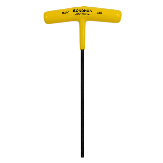 XMSJ Botton T-förmiger hexagonaler Schraubenschlüssel T-Handle Sechseckhardware-Werkzeug T-förmiger Schraubenschlüssel Hexagonal Edge Metrische Flachkopf 10mm Länge 152 mm (15276)