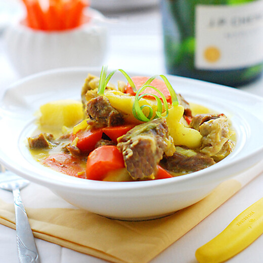 恒都 国产谷饲原切牛腩块 2斤*2    源头直发