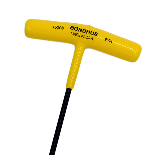 XMSJ Botton T-förmiger hexagonaler Schraubenschlüssel T-Handle Sechseckhardware-Werkzeug T-förmiger Schraubenschlüssel Hexagonal Edge Metrische Flachkopf 10mm Länge 152 mm (15276)