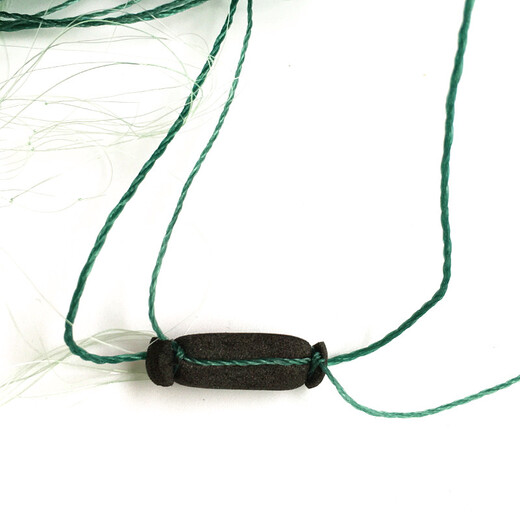 Huaiyu 1.5-3 meters high, soft green silk mesh, three-layer wire mesh, fishing net, sinking net, three-layer net, fish net, 1.5 meters, 3 fingers, 100 meters, green silk three-layer net