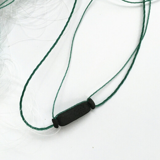 Huaiyu 1.5-3 meters strong wire mesh three-layer net fishing net fishing net sticky fishing net three-layer fishing net fish net 2 meters 6 fingers 100 meters white silk three-layer net