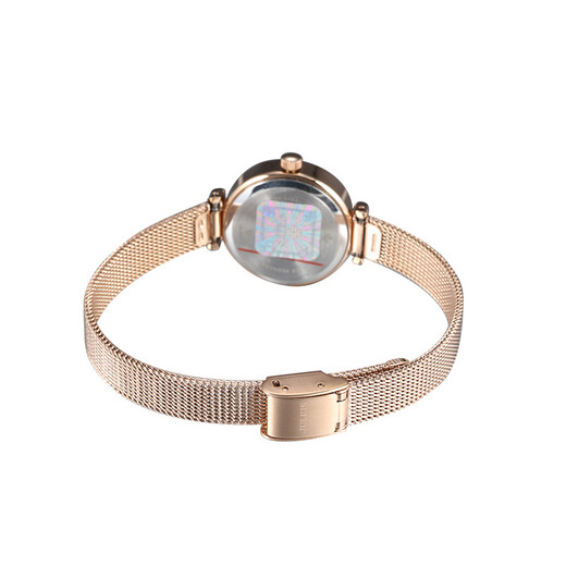 Julius Watch Version coréenne pour femmes Simple and Fashionable Disc Volydold Quartz étudiant Femme Femme Gol Belt White Disc JA-829C