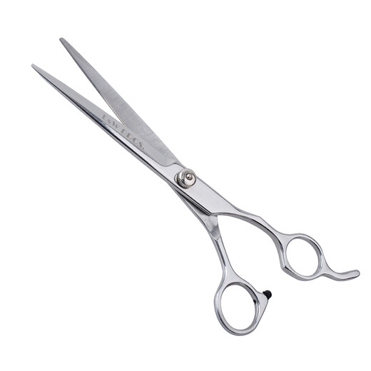 Laiwang Brothers Pet Grooming Scissors Cat and Dog Flat Shear Trimming Shears Professional Hair Clipper Beauty Supplies Straight Cut 7 Inches