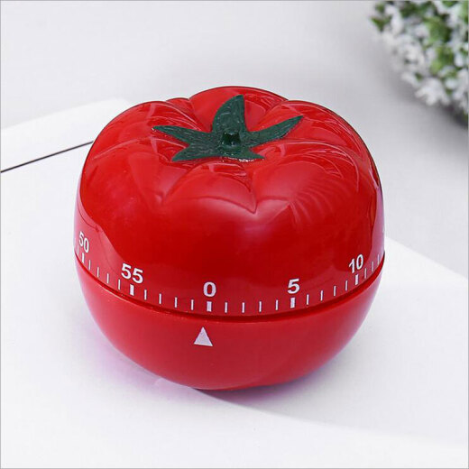 Pomodoro creative kitchen electronic timer tomato timer cooking soup baking reminder practical gadget mini student mechanical alarm clock stopwatch countdown