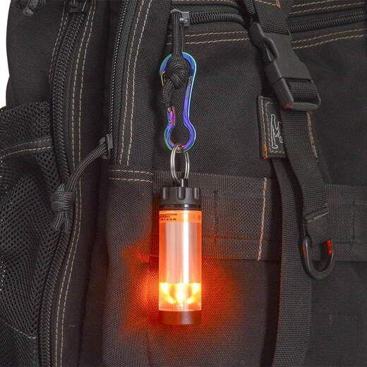 NEXTORCH GLO-TOOB Song Road 11 mode tactical signal light diving light CR123A battery Amber