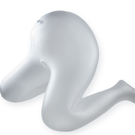 Private cabinet Inflatable doll for men, real person, self-masturbation device, airplane cup, adult products, sex products, transparent matte inflatable cannon stand, pillow, M-leg kneeling position