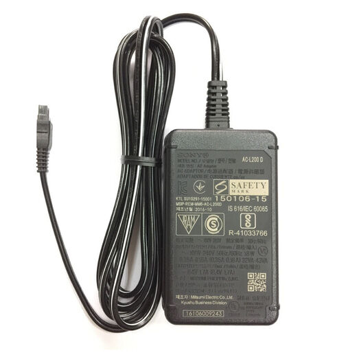 
SONY AC-L200D AC power adapter Sony Camera AX700 AX60 AX45 AX40 CX680 CX450 PJ675 AX100E Charger