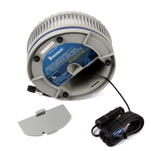 Kojunlu Michelin-Reifen-Druckmesser Anzeige Multifunktionales Fahrzeugblasable Pumpe Automobilie-Reifen-Pumpen-Fuß-Pedal-Doppelzylinderfahrzeugblässe Pump 12209