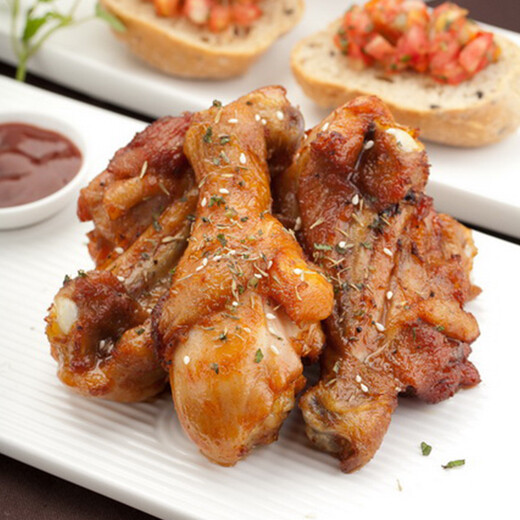 Liuhe Pipa Legs 2Jin Jin is equal to 0.5kg White Feather Chicken Frozen Chicken Legs Chicken Thighs BBQ Braised Ingredients